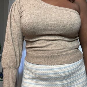 Forever 21 Off Shoulder Knit Sweater